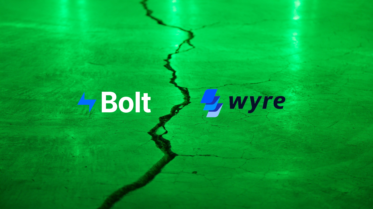 bolt wyre deal breaks down