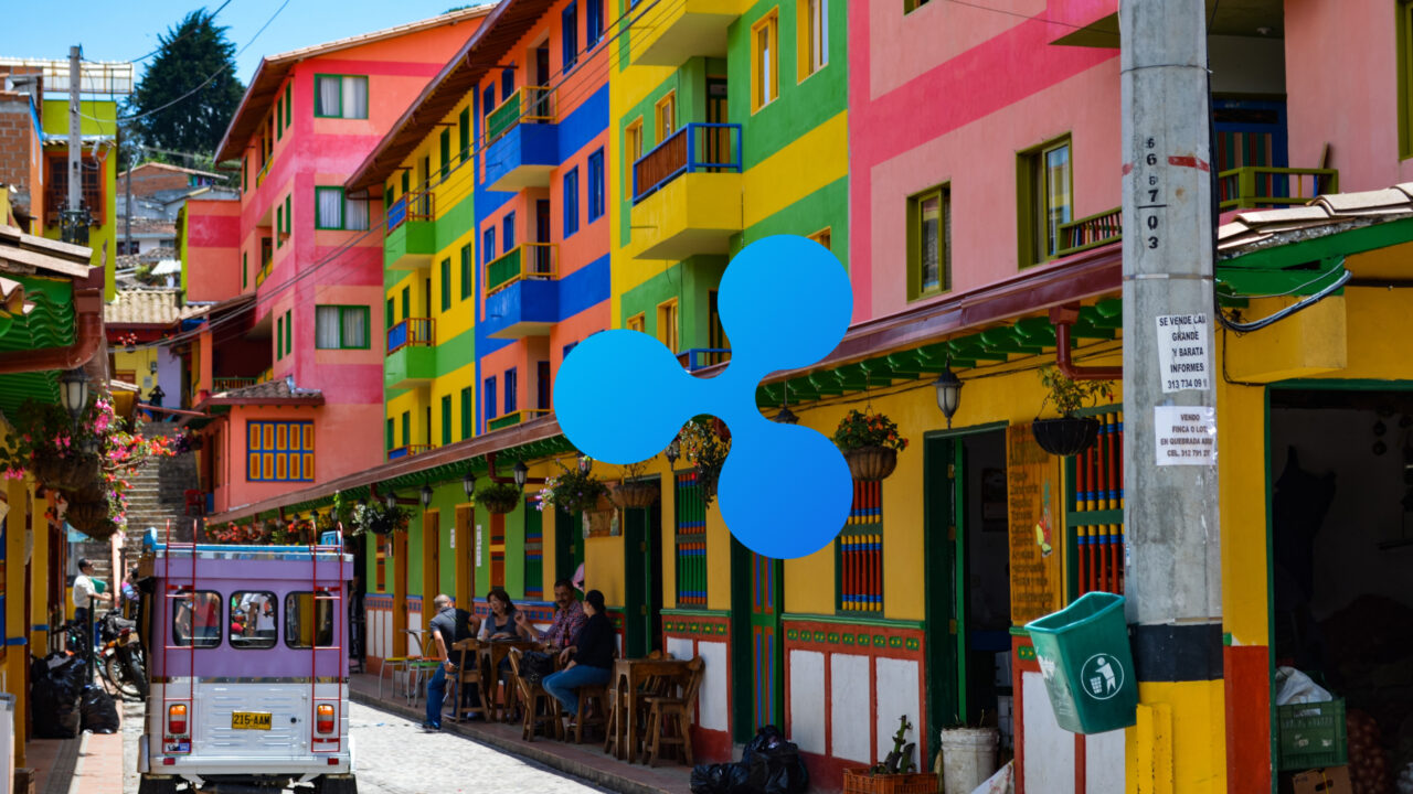 ripple xrp colombia land